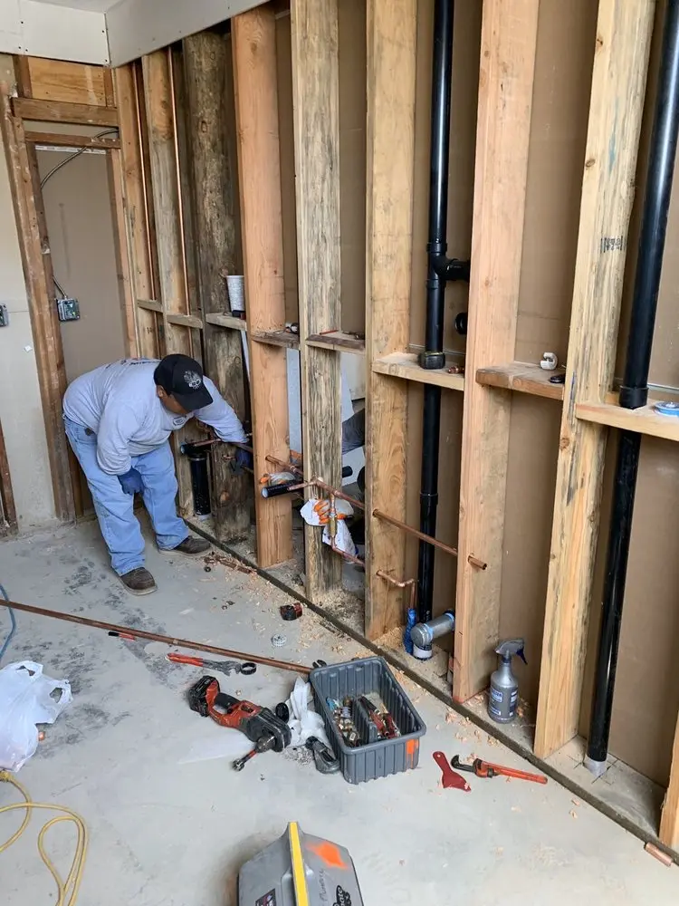 Commercial rough-in plumbing for Trenchless Sewer Repair in Goodyear